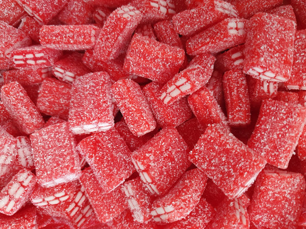 Sour Strawberry Bricks
