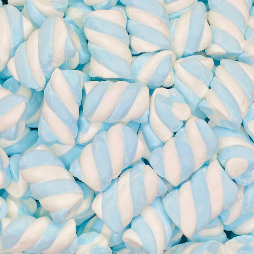 Blue Twisters Marshmallows
