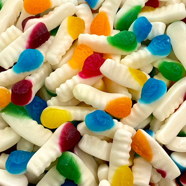 assorted jelly & cream Witchetty Grubs